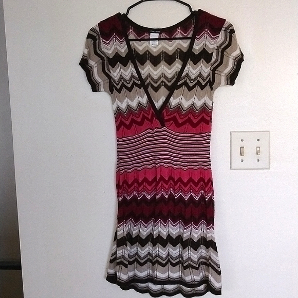 Vintage Maurice Knit Sweater Dress Sz. S